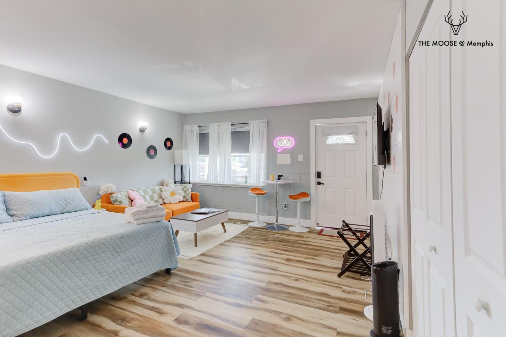 Ferienwohnung The Moose #10 - Stylish Loft With King Bed, Free Parking & Wi-Fi Memphis Exterior foto