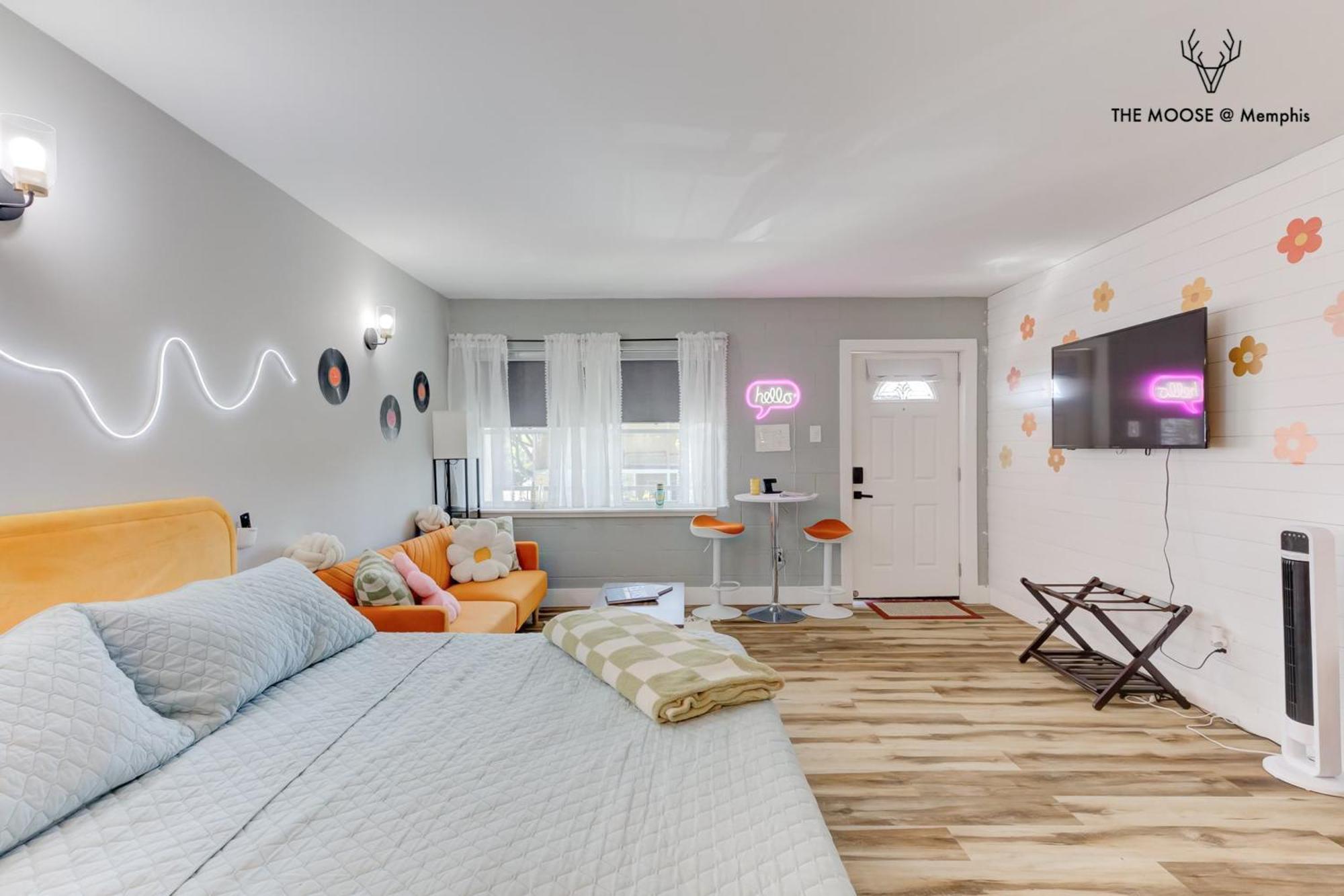 Ferienwohnung The Moose #10 - Stylish Loft With King Bed, Free Parking & Wi-Fi Memphis Exterior foto